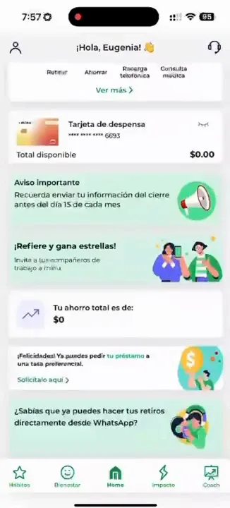 La grabación pública original de minu recorre salario, educación financiera, pago de servicios, meditación y ahorro