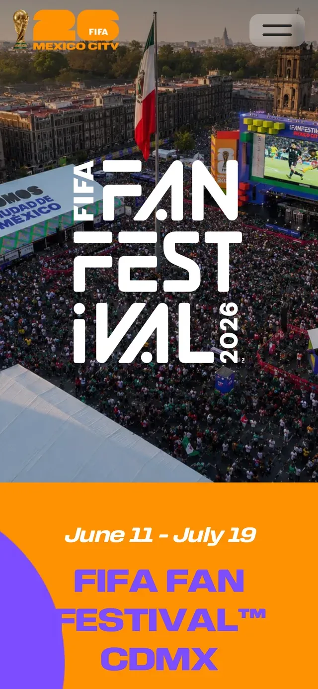 El Fan Festival en un teléfono