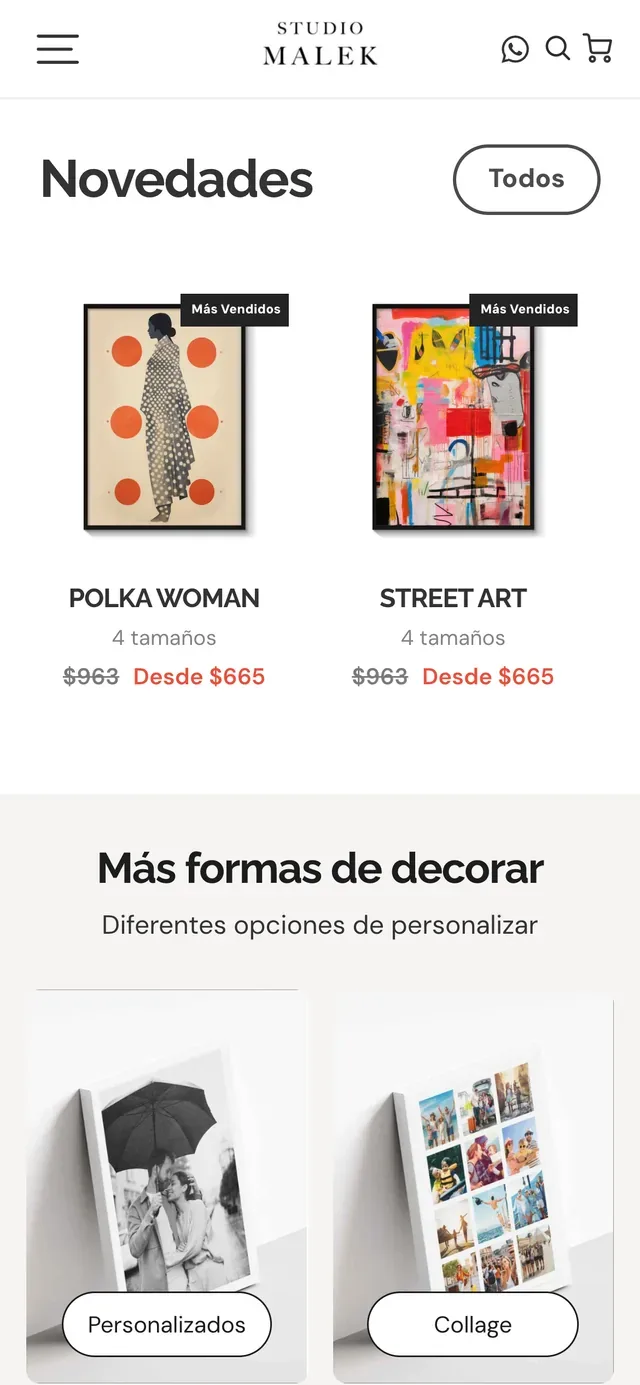 Las novedades en un teléfono
