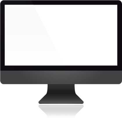 Desktop mockup frame