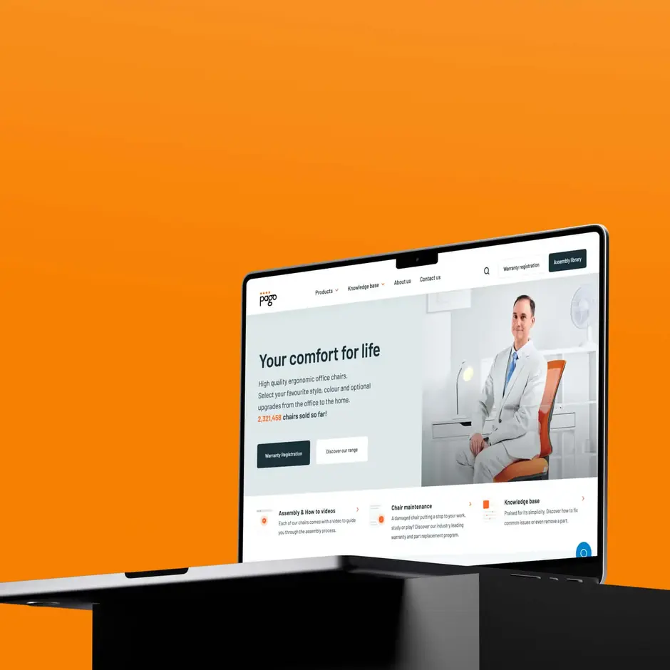 App interface showcase